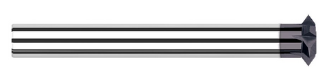 777910-C3 Harvey Tool 1/2D x 90DEGx 1/4 SHANK LONG DASC AlTiN