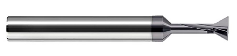 760108-C3 Harvey Tool .125Dx48 DEGx.010R DOVETAIL, SHORT ALTIN