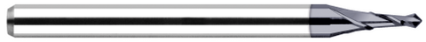 37516-C3 0.2500" (1/4) Drill DIA x 0.7500" (3/4) Flute Length- 90Â° - 2 FL - AlTiN Coated