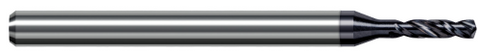 CSG2570-C6 Harvey Tool .2570 DIA HARD SOLID DRILL, 3x LOF, NANO