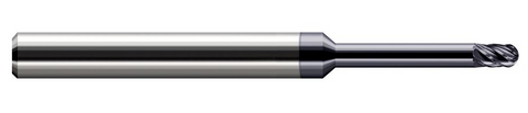 786112-C6 Harvey Tool .187 BALL HARD MILL 8x RCH 6FL, NANO