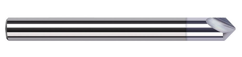 738145-C8 Harvey Tool 1/8 D x 90 DEG x .015 R NF MARKING, TiB2