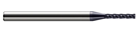801131-C3 Harvey Tool .031D x .005R 6x LONG FLUTE EM 4FL AlTiN