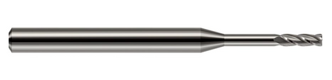 759408 Harvey Tool .125D x .020R 8x LONG RCH CRAD, 4 FL