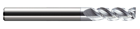 769112-C8 Harvey Tool .187D SQ V-HELIX NF CB, 3x LOC, 3FL TiB2