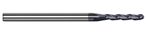 793822-C6 Harvey Tool 1.0 MM BALL VHELIX EX, 3x LOC, 4FL, Nano