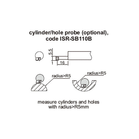 Insize ISR-SB110B CYLINDER/HOLE PROBE
