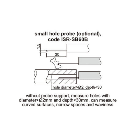 Insize ISR-SB60B SMALL HOLE PROBE