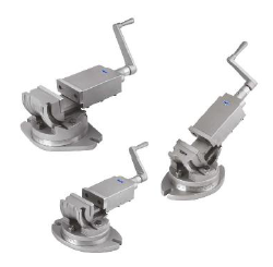 Accutek 6" Precision Tilting Vise w/Swivel Base