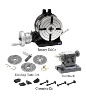 Accutek 8" Rotary Table Set