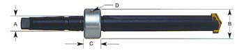 PR1030 3/4 x 1*3/4 x 7/8, 1/8 ROTARY COOLANT ADAPTER (RCA)