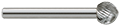 Garr 62012 SD-14D SD-14D DOUBLE CUT CARBIDE BURR