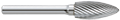 Garr 66012 SH-2D SH-2D DOUBLE CUT CARBIDE BURR