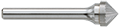 Garr 68042 SK-6D SK-6D DOUBLE CUT CARBIDE BURR