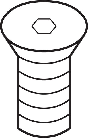 Kyocera SP8X35 M8X1.25 Screw