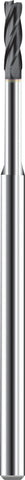 03502SGS .093 ENDMILL 4FL SQ TA