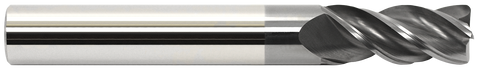 Garr 50228 V4-R 1/2x4" .020" 4FL 5/8" F/L 2-1/4" R/L*AlCrN*