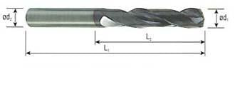 0231BTF 23/64 x 25/64 CARBIDE DREAM DRILL COOLANT THRU(3XD)