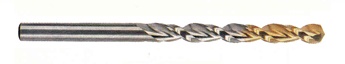 DLGP506931. YG3.15 x 36 x 65 HSS(M35) JOBBER, WORM PATTERN TYPE SS GOLD-P DRILL FOR DEEP HOLES