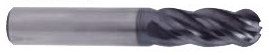 GMG56050. YG5 x 6 x 13 x 57 V7 PLUS 4FL MUTLIPLE HELIX BALL FLAT END MILL