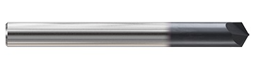 G9I54032N. YG0 x 1/2 x .144 x 3(120?) YGBASIX 2 Flutes  0deg. Helix Chamfer Mill(120?) Coated