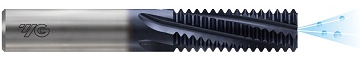 YG L421E760 7/8-14 THREAD MILLS CARBIDE UN TIALN COATED COOLANT