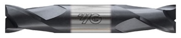 G9H81008N 1/8 x 1/8 x 1/4 x 1-1/2 YGBASIX CARBIDE 2FL 30deg. Helix Stub Double E/M(AlCrN)