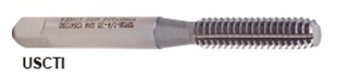 THR02082 #2-56UNC GH2 44.5L HSS BOTTOMING STYLE TICN COATED FORMING TAP