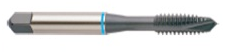 C9243 6-32, H2 3 FLUTE RHC SPIRAL POINTED PLUG HP TAP TITANIUM BRIGHT FINISH
