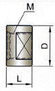 ZZ041 NUT FOR STUB 1" NUT FOR STUB 1"
