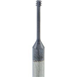 MTS 03016 C9 56 UN MT7.  2-56 Size x .065" Diameter x .360" Reach x 3 Flute x 3mm Shank Thread Mill