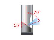 55° mirror