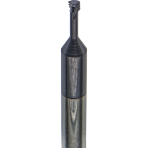 MTS 0250 C37 32 UN MT7. 8-32 Size x .126" Diameter x .370" Reach x 3 Flute x 1/4" Shank Thread Mill