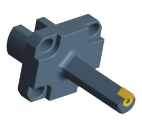 Dumont CNC 10011 MH-SQ-27/37-50 SQUARE INSERT HOLDER FOR 50MM MOTORIZED HEAD