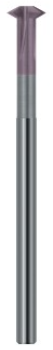 Magafor 88845MH0600 6 MM  60° SINGLE POINT CARBIDE THREAD MILL CUTTER HARD-X COATED