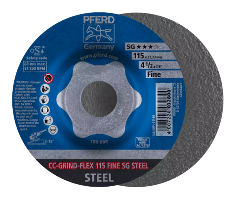 4-1/2" CC-GRIND®-STRONG - 5/8-11 Thread - SG STEEL