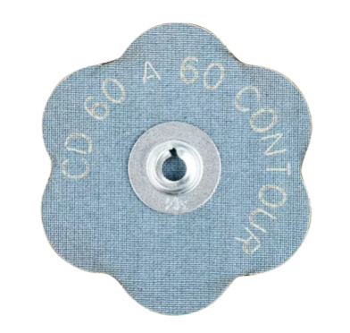 2-3/8" COMBIDISC® CONTOUR Disc - Type CD - Aluminum Oxide - 120 Grit