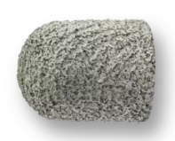 1/2" x 11/16" POLICAP® Abrasive Cap - Shape C - SiC-COOL - 150 Grit