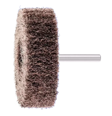 3" x 1" POLINOX® Mtd. Flap Wheel - 1/4" Shank - PNL Type - 100 Grit
