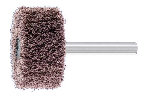 1-1/2" x 3/4" POLINOX® Mtd. Flap Wheel - 1/4" Shank - PNL Type - 180 Grit