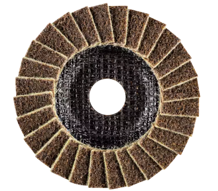 4-1/2" POLIVLIES® Non-Woven Flap Disc - 7/8" Arbor Hole - Medium Grade