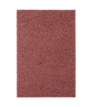 6" x 9" POLIVLIES® Hand Pad - Tan - Aluminum Oxide - Medium Grade