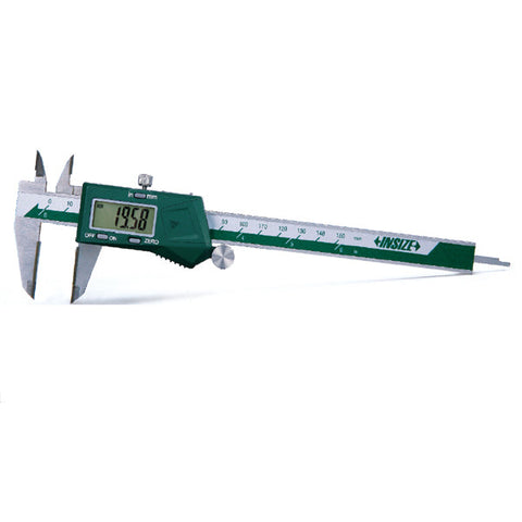 Insize 1110-300A ELECTRONIC CALIPER WITH CARBIDE TIPPED JAWS, 0-12"/0-300mm