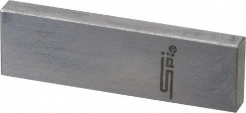 SPI RECT INDIV GAGE BLOCK- .124" GRADE AS-1
