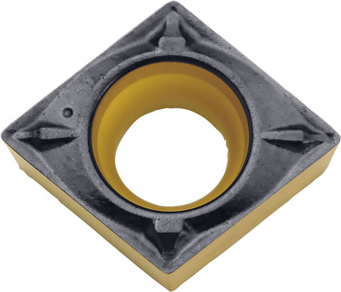 Kyocera CCMT 21505WP CA125P Grade CVD Carbide, Indexable Turning Insert