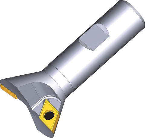 Kyocera DC2163, Standard Length Shank, 30 Degree Dovetail End Mill