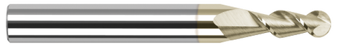27912-C7 2 FL - 0.1875" (3/16) Cutter DIA x 0.6250" (5/8) LOC  - ZrN Coated