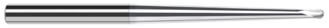 997892-C8 2 FL - 0.2500" (1/4) Cutter DIA x 0.2000" LOC x 1.5° 1.3930" Taper Reach  - TiB2 Coated