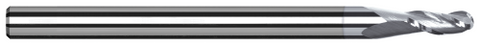 958208-C8 3 FL - 0.1250" (1/8) Cutter DIA x 0.1870" (3/16) LOC  - TiB2 Coated
