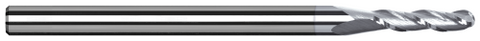 989750-C8 3 FL - 0.0500" Cutter DIA x 0.1500" LOC  - TiB2 Coated